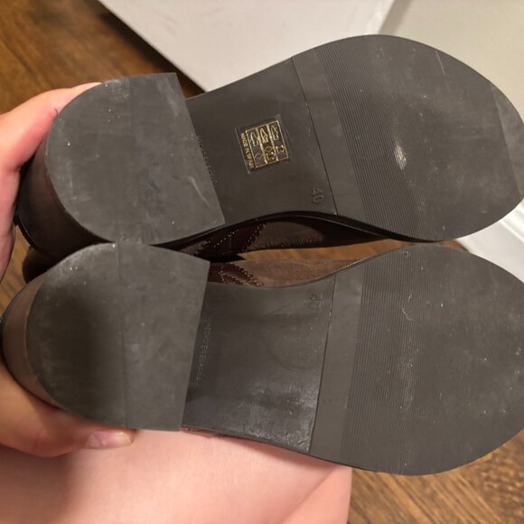 Brown leather boots SZ: 40 / US 9 Made in Spain - Picture 16 of 16